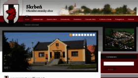 What Skrben.cz website looked like in 2015 (9 years ago)