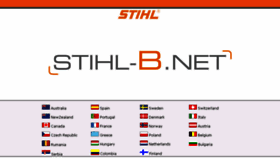 What Stihlb.com website looked like in 2015 (9 years ago)
