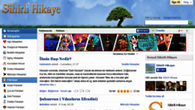 What Sihirlihikaye.com website looked like in 2015 (9 years ago)
