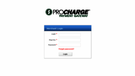 What Secure2.procharge.com website looked like in 2015 (9 years ago)