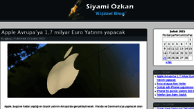 What Siyamiozkan.com website looked like in 2015 (9 years ago)
