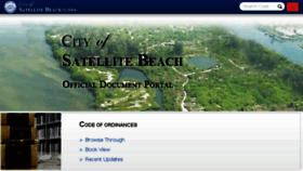 What Satellitebeach.eregulations.us website looked like in 2015 (9 years ago)