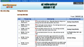 What Syt.ictlongan.vn website looked like in 2015 (9 years ago)