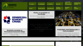 What Savetnikzahemikalije.rs website looked like in 2015 (9 years ago)