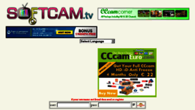 What Softcam.tv website looked like in 2015 (9 years ago)