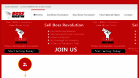 What Sellbossrevolution.com website looked like in 2015 (9 years ago)