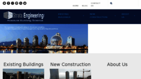 What Strataengineering.ca website looked like in 2015 (9 years ago)