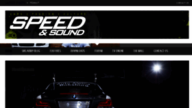 What Speednsound.co.za website looked like in 2015 (9 years ago)