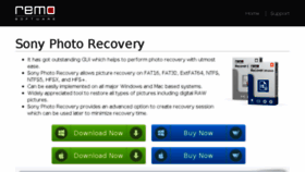 What Sony-photorecovery.com website looked like in 2015 (9 years ago)