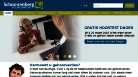 What Schoonenberg.nl website looked like in 2015 (9 years ago)