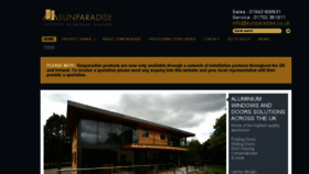 What Sunparadise.co.uk website looked like in 2015 (9 years ago)
