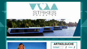 What Strikes-magazine.de website looked like in 2015 (9 years ago)