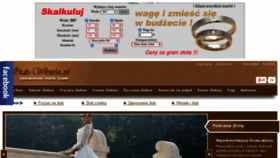 What Slub-wesele.pl website looked like in 2015 (9 years ago)