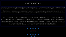 What Sattamatkaa.mobi website looked like in 2015 (9 years ago)
