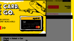 What Spiritairlines.com website looked like in 2015 (9 years ago)