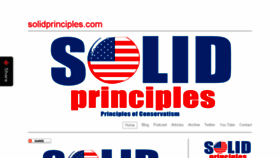 What Solidprinciples.com website looked like in 2015 (9 years ago)