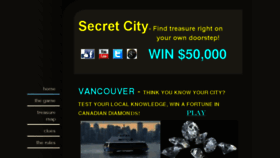 What Secret-city.org website looked like in 2015 (9 years ago)