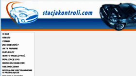 What Stacjakontroli.com website looked like in 2015 (9 years ago)