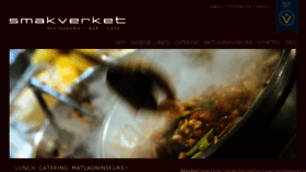 What Smakverket.com website looked like in 2015 (9 years ago)
