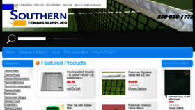 What Southerntennissupplies.com website looked like in 2015 (9 years ago)