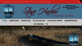 What Stone-harbor.nj.us website looked like in 2015 (9 years ago)