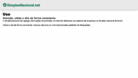 What Simplesnacional.net website looked like in 2015 (9 years ago)