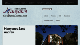 What Santandreu.manyanet.org website looked like in 2015 (9 years ago)
