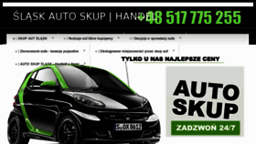 What Samochody-skupujemy.pl website looked like in 2015 (9 years ago)