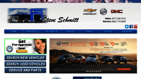 What Steveschmittauto.com website looked like in 2015 (9 years ago)