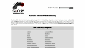 What Slinkydirectory.com.au website looked like in 2015 (9 years ago)