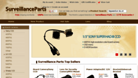 What Surveillanceparts.com website looked like in 2015 (9 years ago)