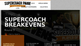 What Scpaige.com.au website looked like in 2015 (9 years ago)