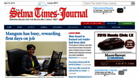 What Selmatimesjournal.com website looked like in 2015 (9 years ago)