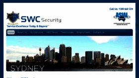 What Swcsecurity.com.au website looked like in 2015 (9 years ago)