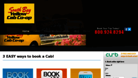 What Southbayyellowcab.com website looked like in 2015 (9 years ago)