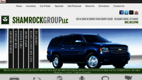What Shamrockautogroup.com website looked like in 2015 (9 years ago)