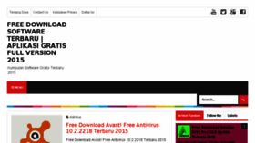 What Softwaresterbaru.com website looked like in 2015 (9 years ago)