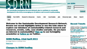 What Sd-research.org.uk website looked like in 2015 (9 years ago)