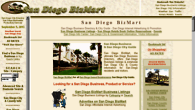 What Sandiegobizmart.com website looked like in 2015 (9 years ago)