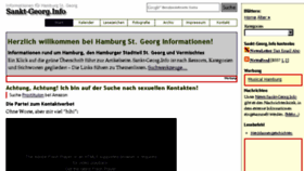 What Sankt-georg.info website looked like in 2015 (9 years ago)