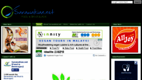 What Sarawakian.net website looked like in 2015 (9 years ago)