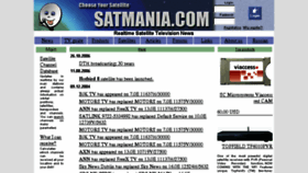 What Satmania.com website looked like in 2015 (8 years ago)