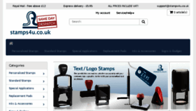 What Stamps4u.co.uk website looked like in 2015 (9 years ago)