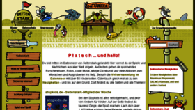 What Seitenstark.de website looked like in 2015 (9 years ago)