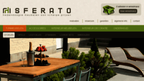 What Sferato.be website looked like in 2015 (9 years ago)