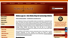 What Shisha-lager.de website looked like in 2015 (10 years ago)