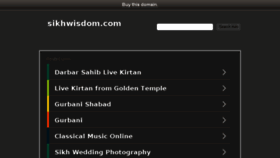 What Sikhwisdom.com website looked like in 2015 (9 years ago)