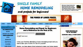 What Single-family-home-remodeling.com website looked like in 2015 (8 years ago)