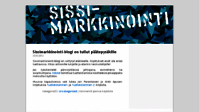 What Sissimarkkinointi.fi website looked like in 2015 (9 years ago)