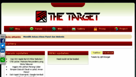 What Situstarget.com website looked like in 2015 (8 years ago)